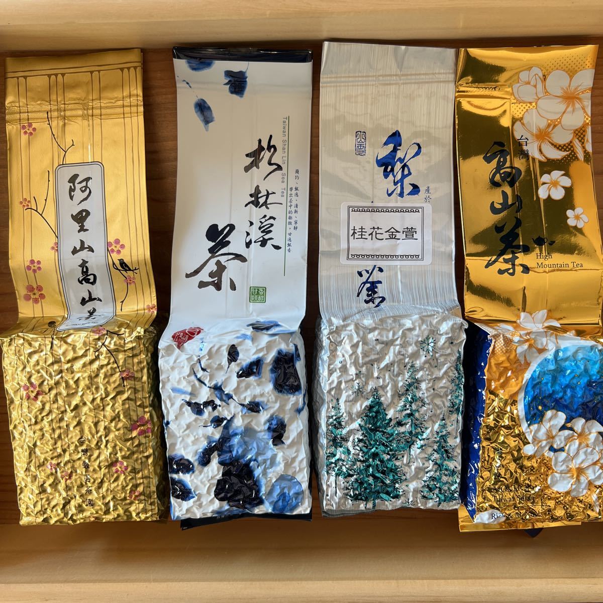 【台灣好茶】福袋 セットC 梨山迎香烏龍、梨山頂級金萱茶、梨山頂極紅烏龍 阿里山凍頂烏龍茶 台湾茶 四季春高山茶 公式通販 梨山茶冻顶乌龙杉林溪