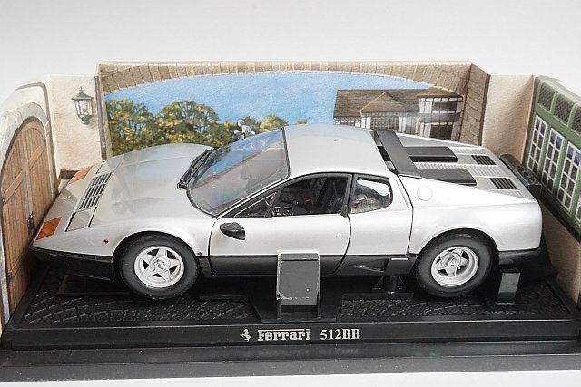 KyOSHO 1/18 フェラーリ 512BB シルバー｜自動車
