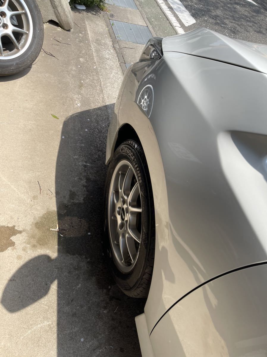 BBS 215/55R17 レグノ4本夏タイヤ 軽量BBS RG RX 日産リーフ トヨタ 5 