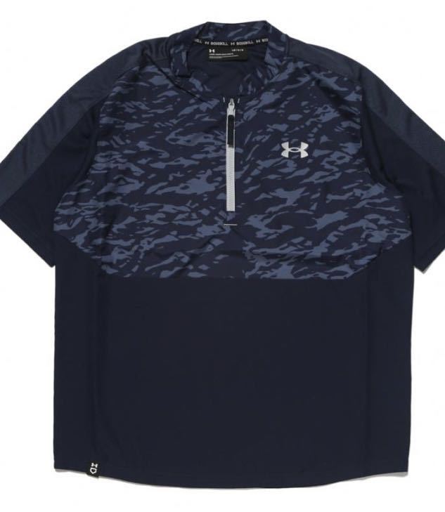 野球 アンダーアーマー ウェア UA ヤード ケイジ ジャケット 半袖 サイズXL_1