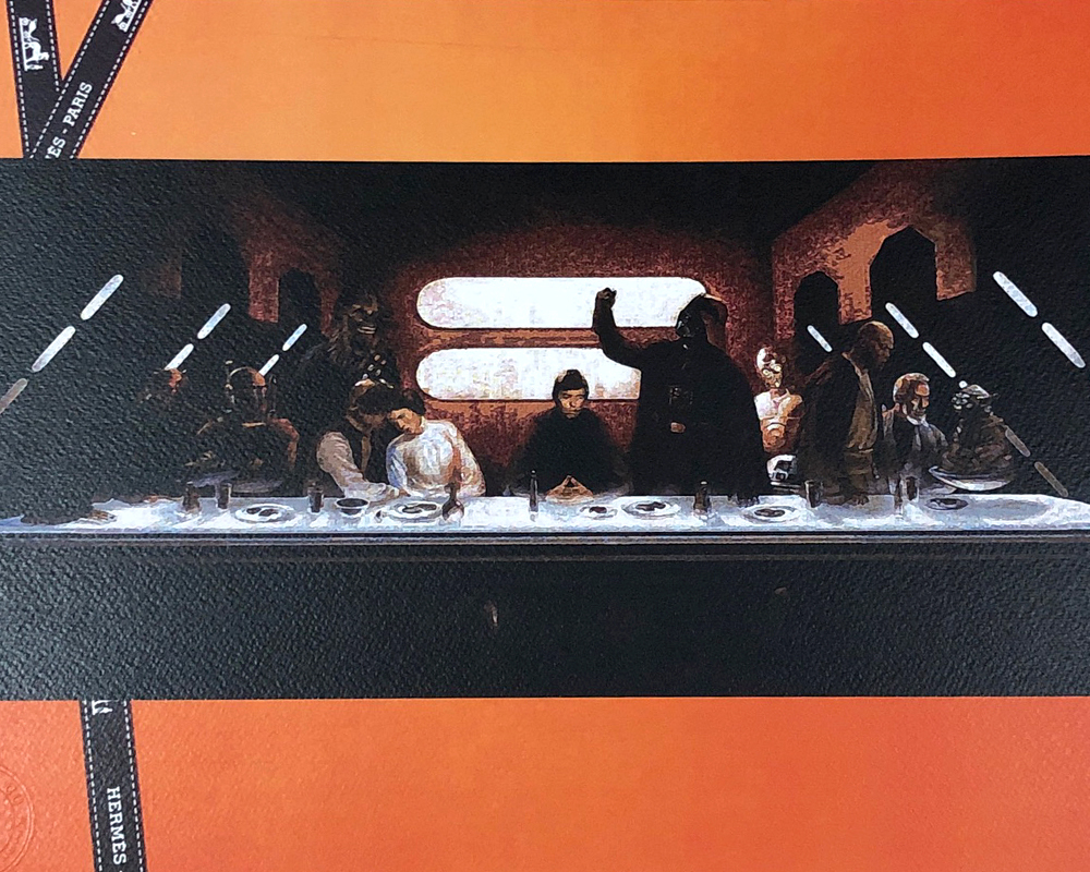 DEATH NYC 世界限定100枚 STARWARS ダースベイダー 最後の晩餐