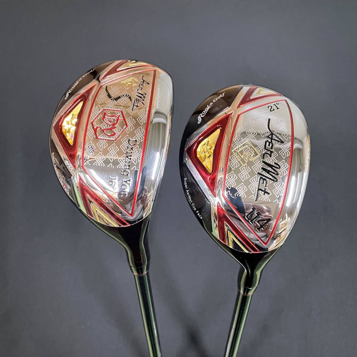 ルーツゴルフ　゛2本セット゛　アーメットGユーティリティ　ドライビングユー、U4（R）