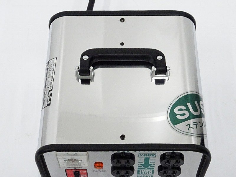 △▽HATAYA LV-03CS (OD8) MINI TRANSLE 降圧型トランス ハタヤ 元箱付