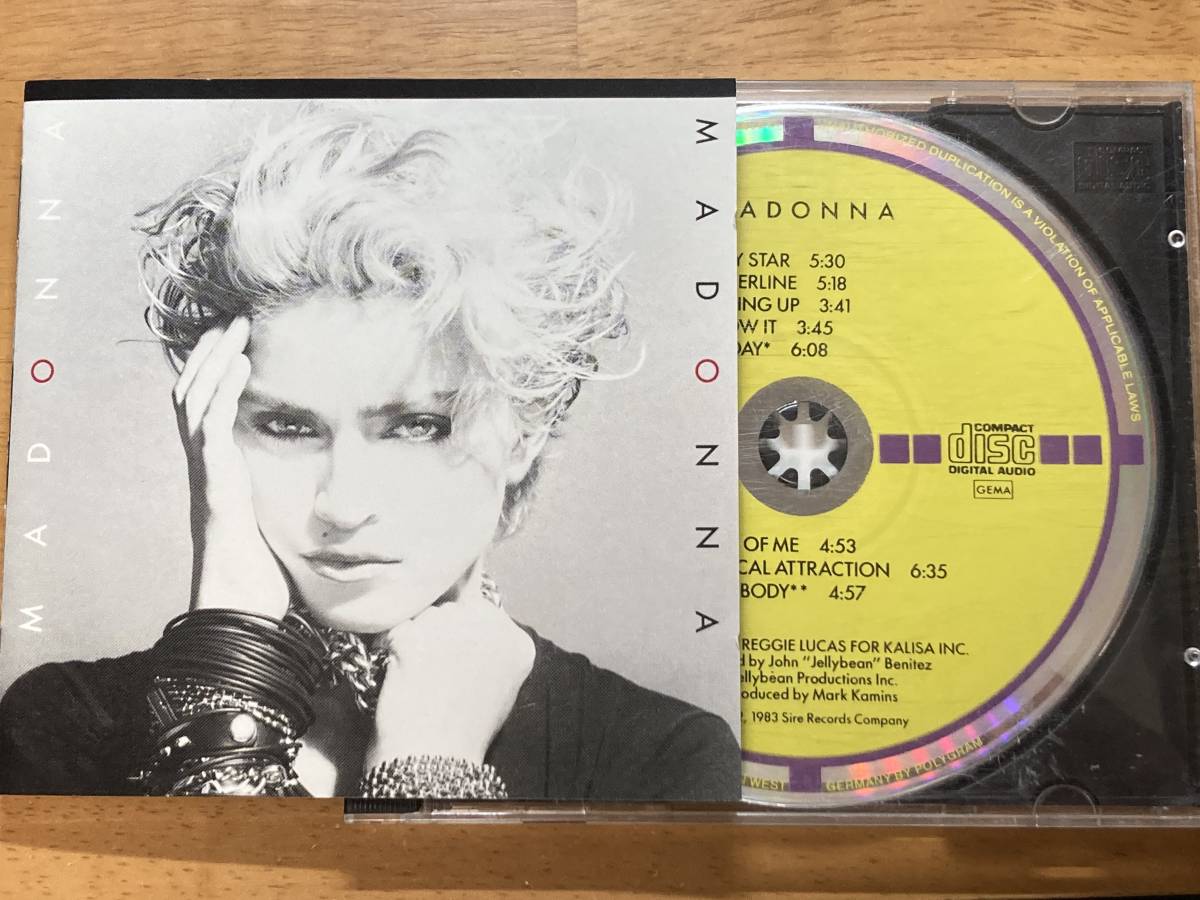 80s レア 84年初期西ドイツ・ターゲット盤(38XP-87 ?) マドンナ