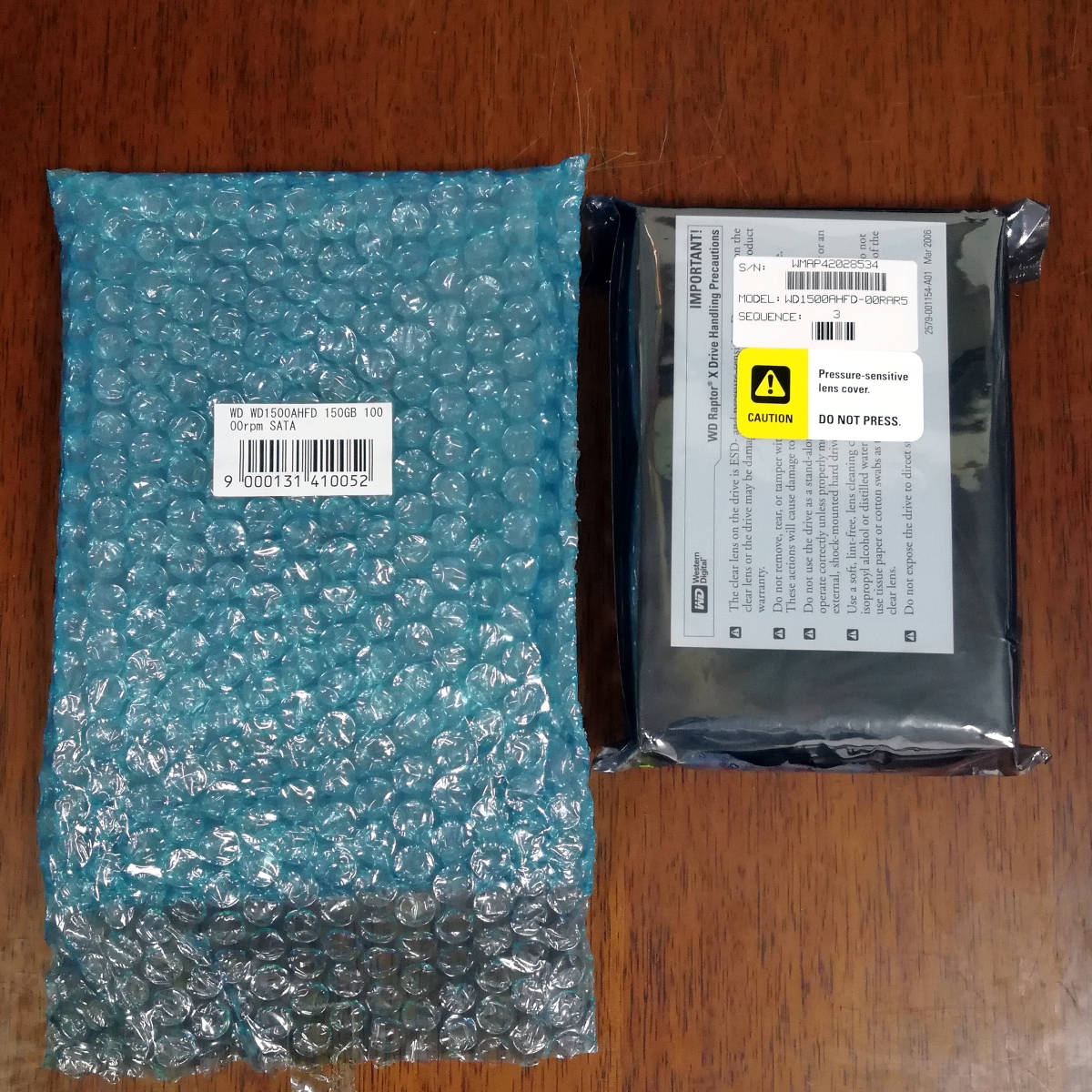 最新作，セール WD Raptor X WD1500AHFD-00RAR5 | HDD 150GB 10000rpm SATA 3.5インチ | 透明窓付きスケルトンハードディスクドライブ XX#141(100GB～)｜売買されたオークション情報、yahooの商品情報をアーカイブ公開 - オークフ 3.5 SerialATA