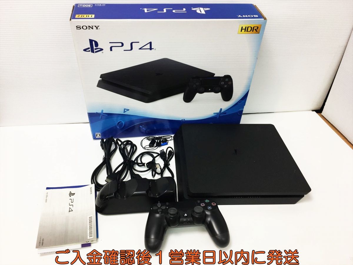 1円】PS4 本体 セット 500GB ブラック SONY PlayStation4 CUH-2200A