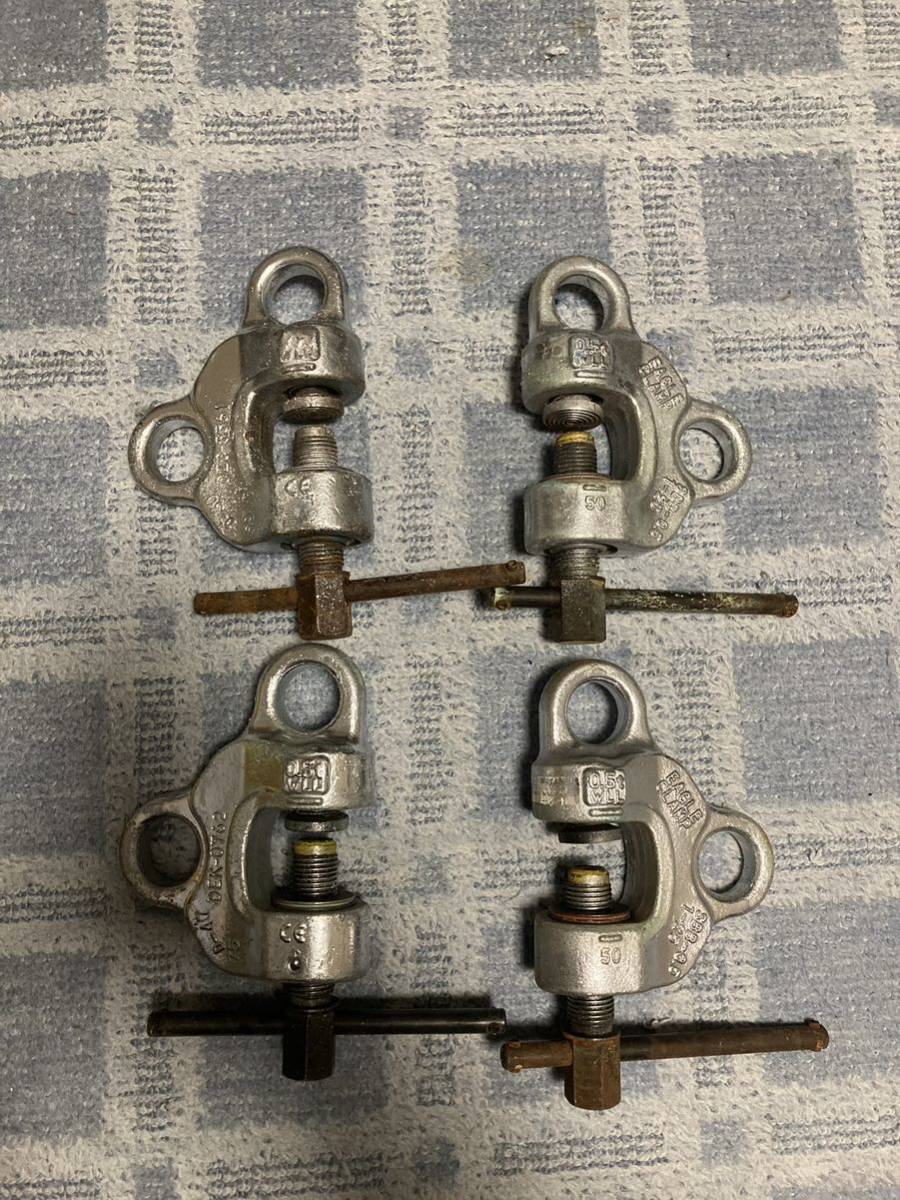 イーグルクランプ 0.5t 中古　4個セット