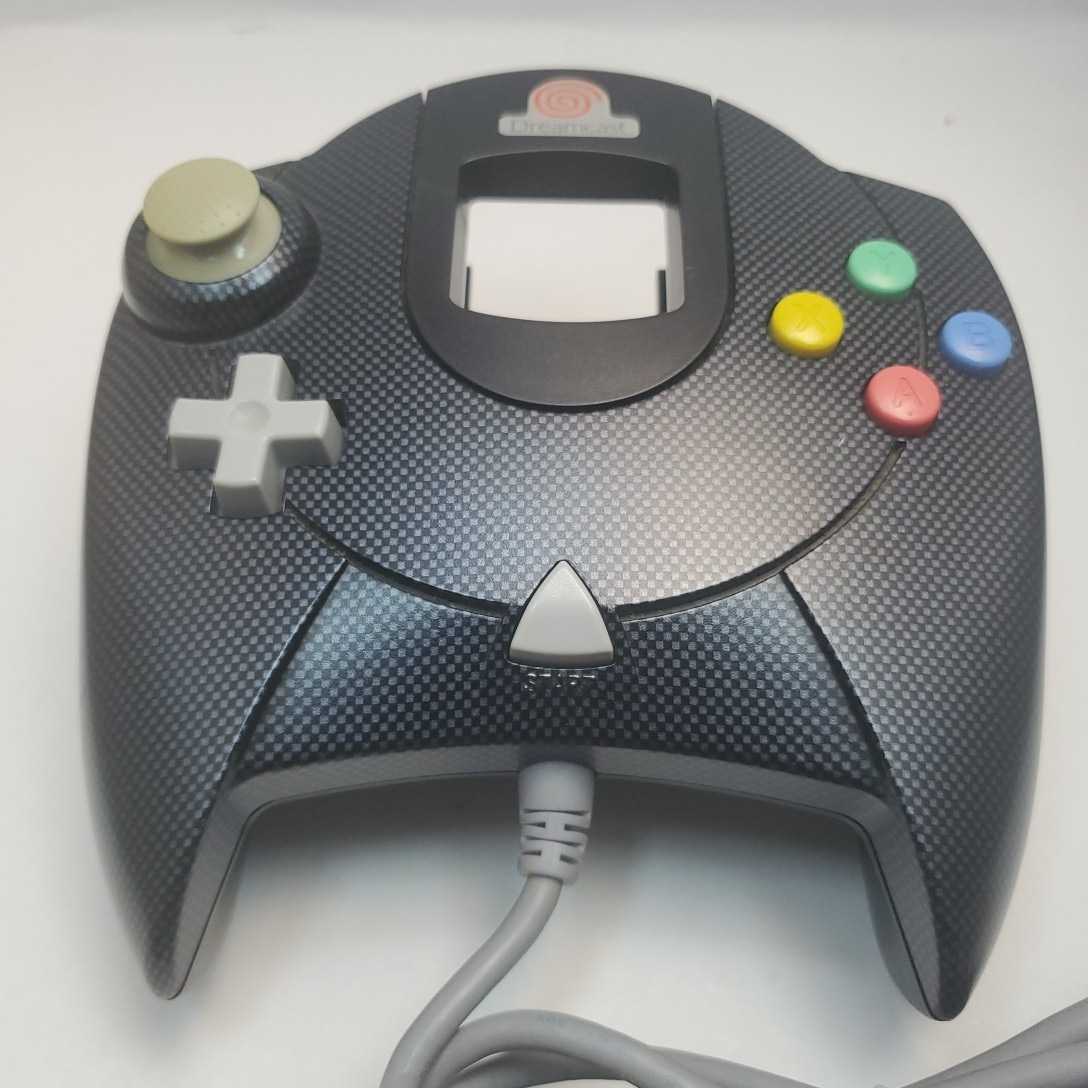 ドリームキャスト　コントローラー　黒チェック柄　HKT 7700 未使用 保管品 レア カラー ブラック チェック ポイント交換品