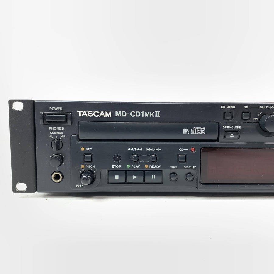 セール中】TASCAM MD-CD1MKII 本体 CD MD リモコンなし 【公式