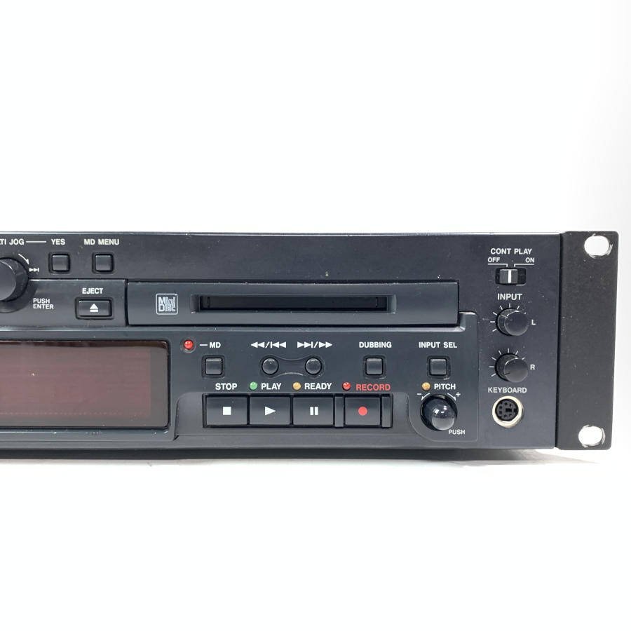 セール中】TASCAM MD-CD1MKII 本体 CD MD リモコンなし 【公式