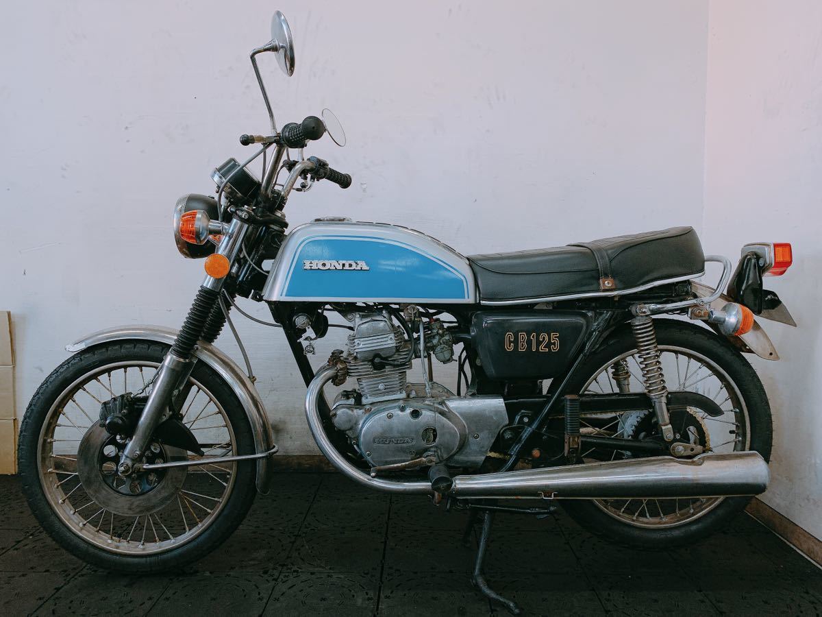ホンダ CB125JX 1972年式 55年前のバイク なかなか見ない車両 全国陸送 ホンダ CB125JX 1972年式 55年前のバイク なかなか見ない車両 全国陸送