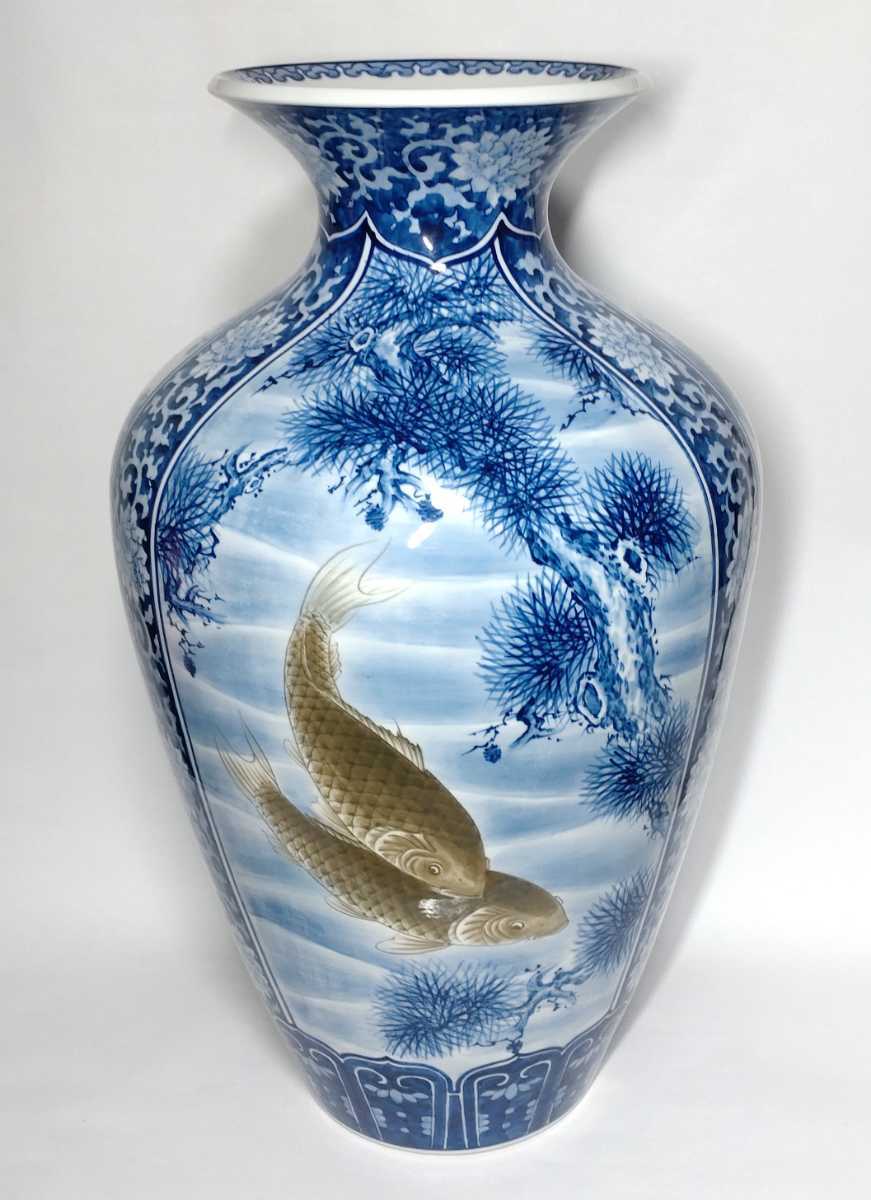 【希少＊限定品】肥前有田焼 文右エ門 飾壺・花入 レア＊限定品】肥前有田焼 文右エ門 飾壺・花入 肥前有田