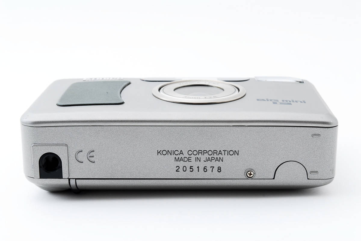 F Konica 35mm mini Big Mini BiG Camera F2.8 Film コニカ KONICA