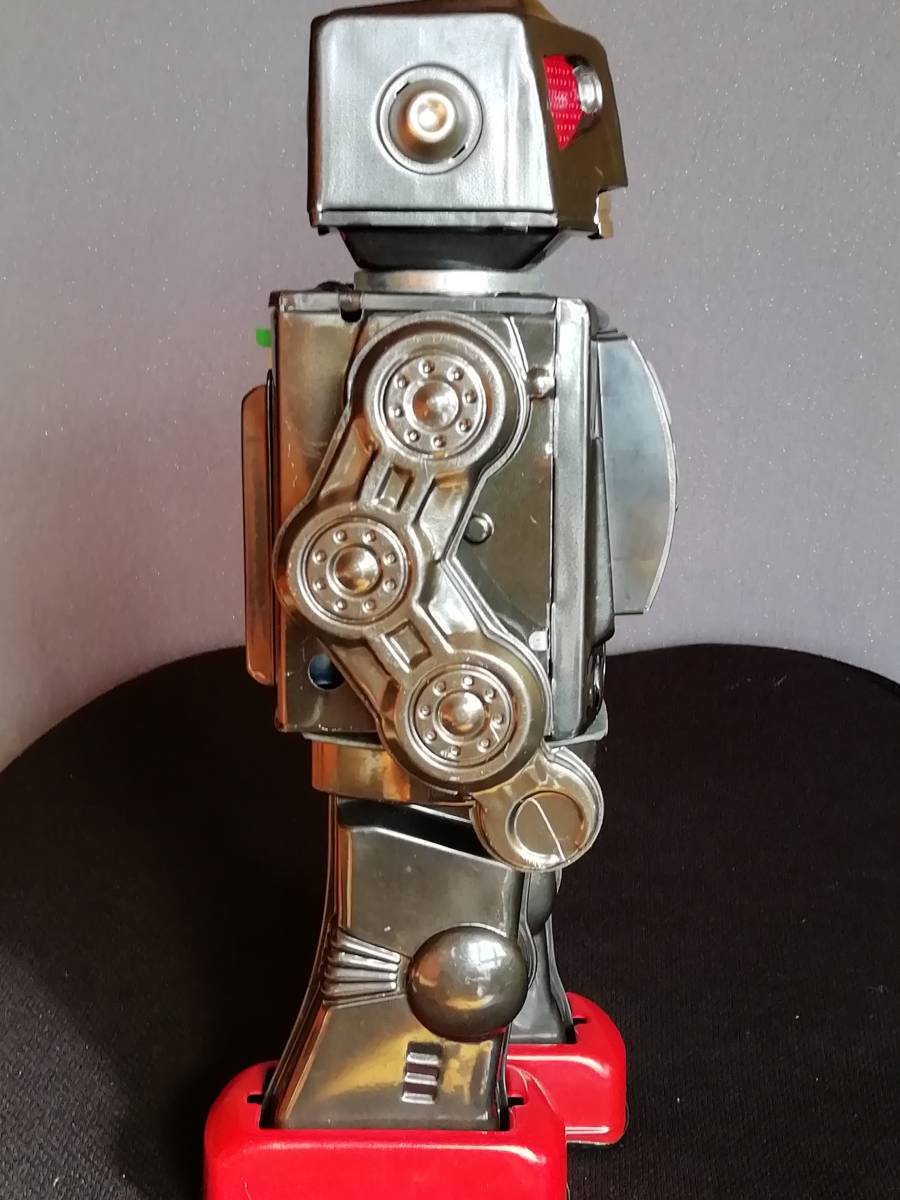 ☆堀川玩具 「スーパー火星大王」 ブリキ ロボット 昭和レトロ 元箱