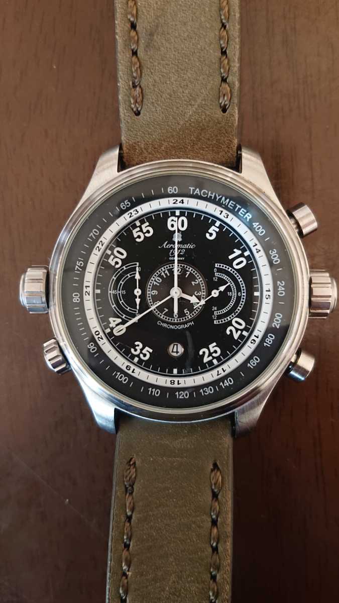 Aeromatic 1912 Chronograph エアロマチック クロノグラフ 中古メンズ