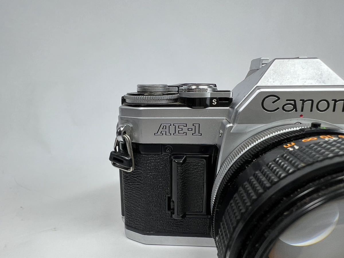 キャノン AE-1 フィルムカメラ【CANON LENS FD 50㎜ 1:1.4 S.S.C.