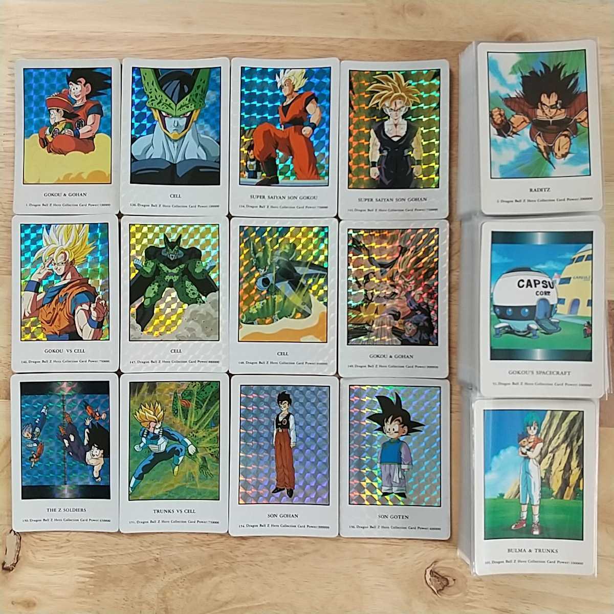 ドラゴンボールZ アマダヒーローコレクションパート3フルコンプ