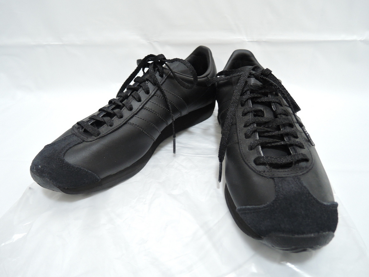 2回使用　adidas アディダス GX2507 COUNTRY OG BLACK 28.5cm us 10.5 カントリー 黒 ブラック