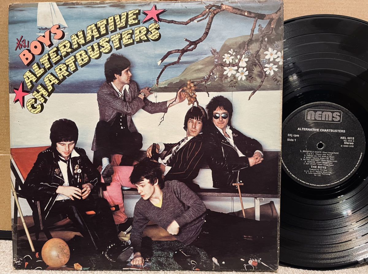 THE BOYS LP ◇ THE BOYS / Alternative Chartbusters (UK'78