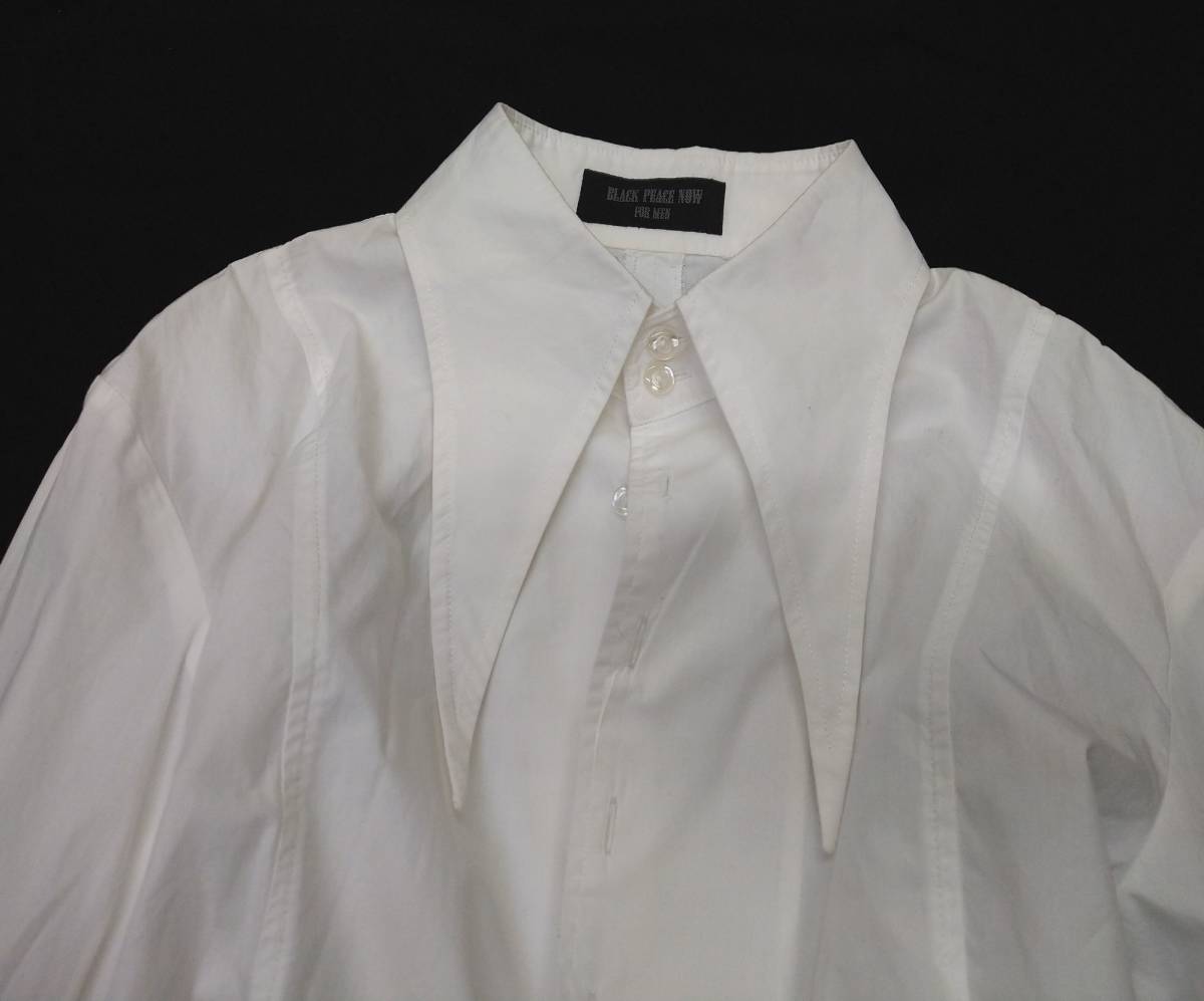中古 BLACK PEACE NOW FOR MEN 燕尾シャツ ブラックピースナウ