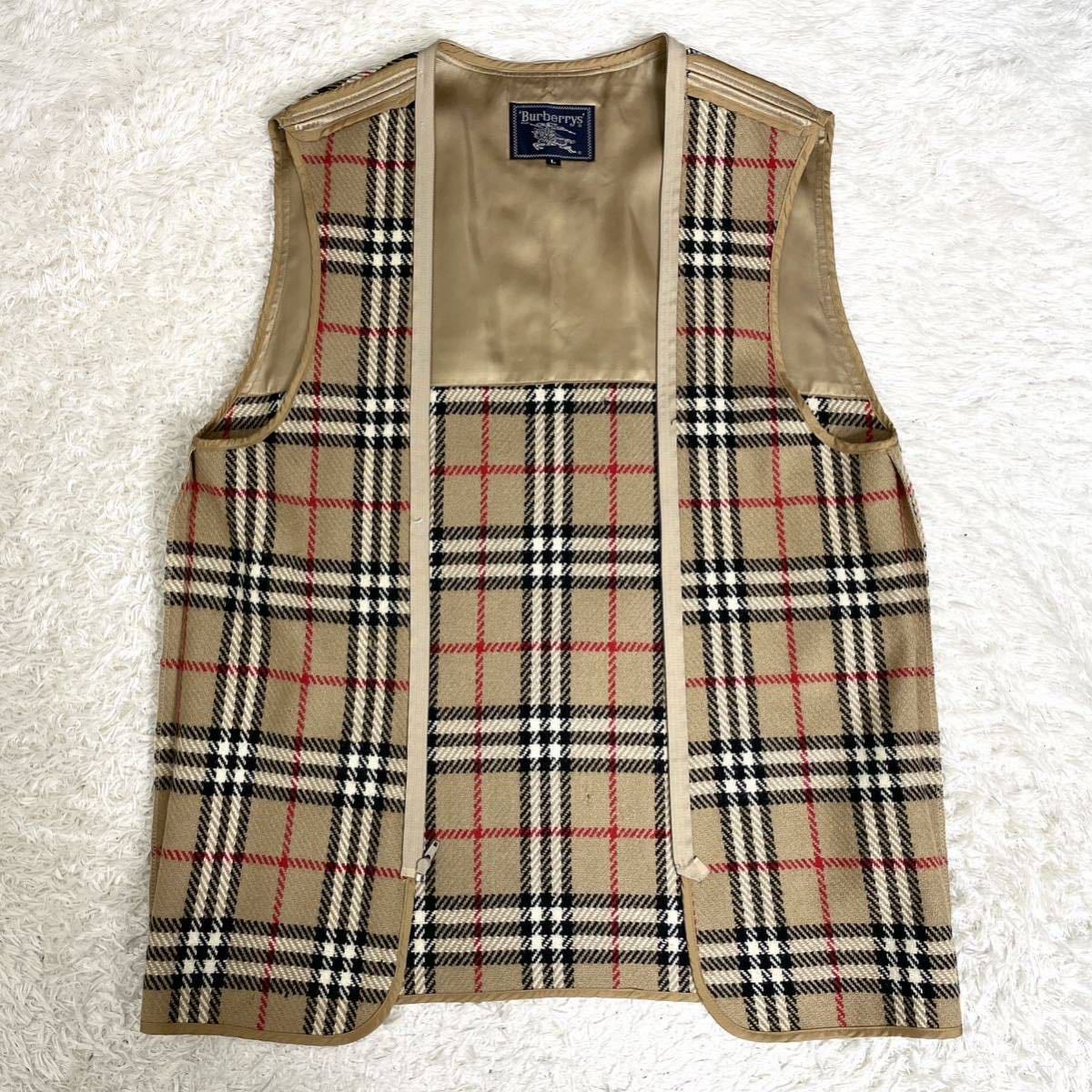 Burberry's バーバリー【英国紳士の佇まい】L ステンカラーコート ノバ