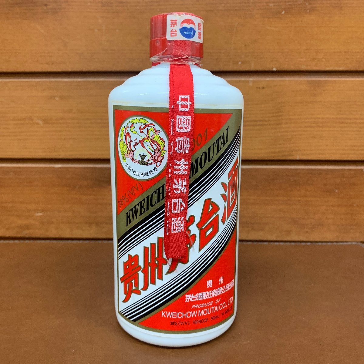 貴州茅台酒 マオタイ酒 天女ラベル 500ml KWEICHOW 38% 中国酒 38％ 総 