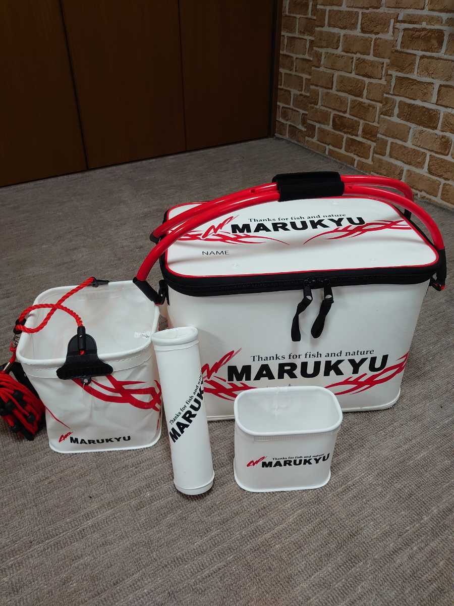 マルキューバッカン40 バケツ18センチ ロッドスタンド 小物入れセット 