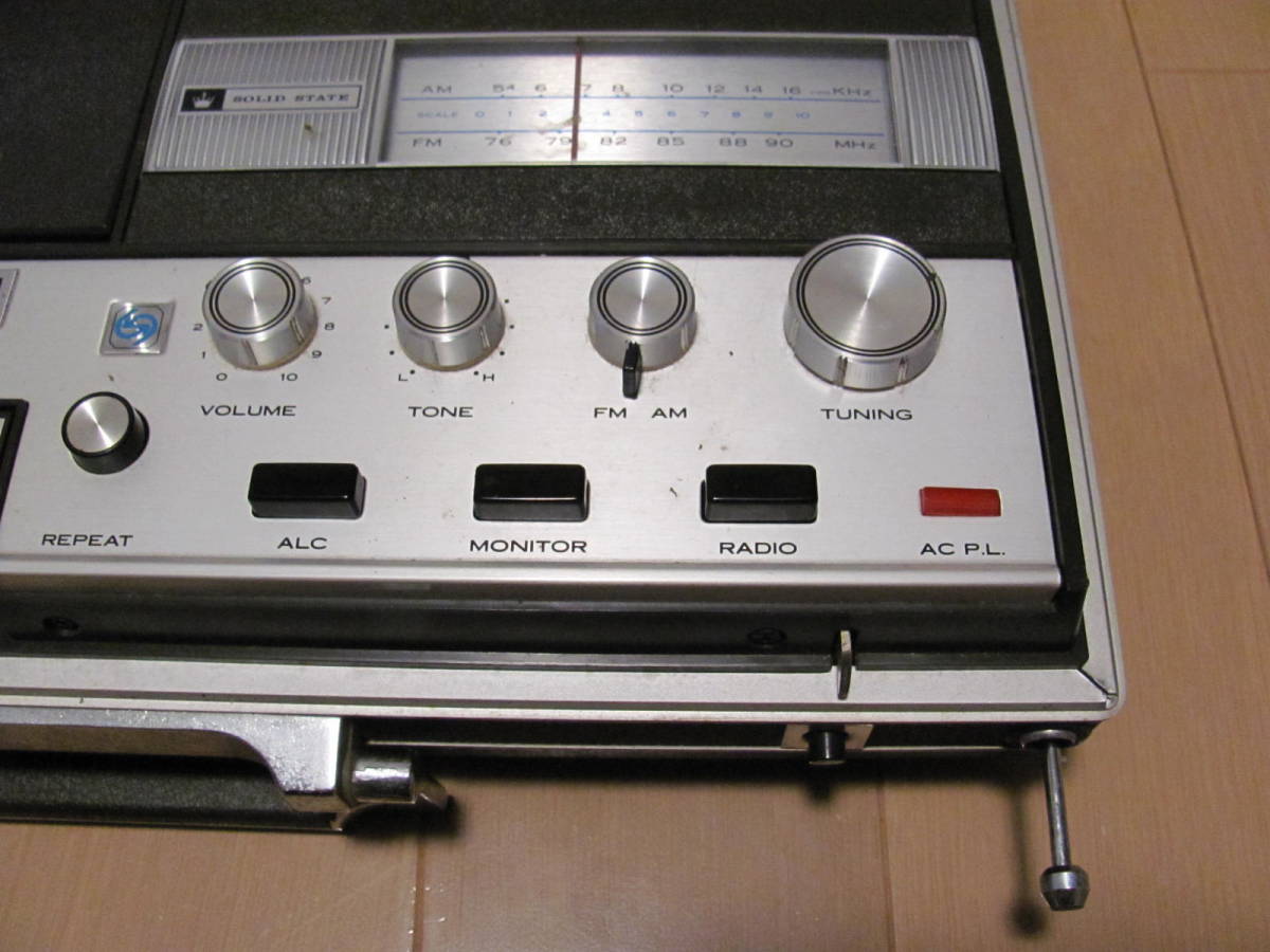 CROWN アタッシュケース型 カセットデッキ CRC-9950F 日本製