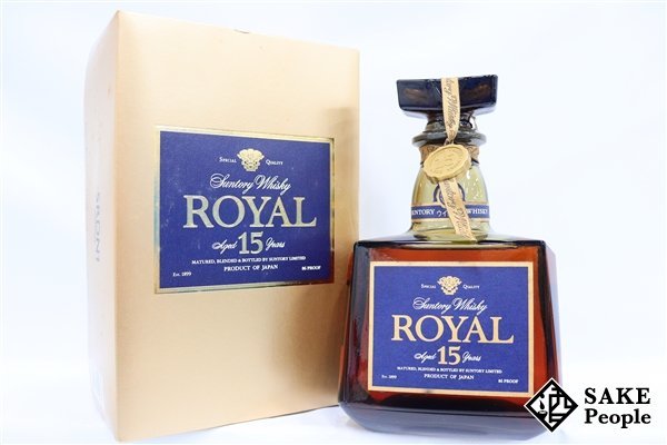 ◇注目! サントリー ローヤル プレミアム 15年 ブルーラベル 700ml 43