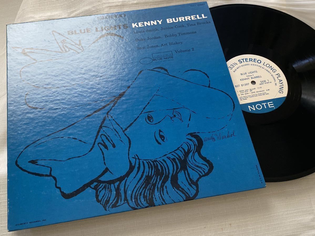 【US盤 美ジャケ 美再生】激レア Kenny Burrell Blue Lights， Volume 2 ケニー・バレル - ブルー・ライツ Louis Smith Tina Brooks STEREO