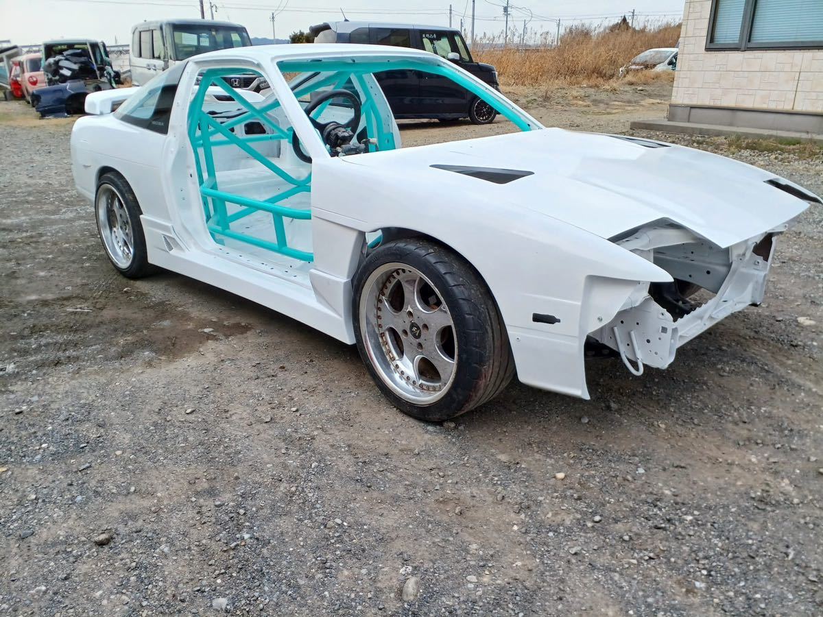 日産180SX部品取り車!! 書類なし！！ドリフト！！D1ロールバー