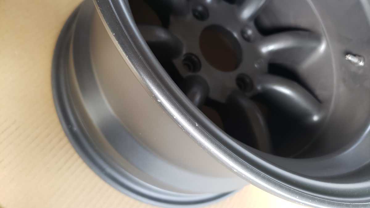 中古美品2本ワタナベ ホイール 10.5J -32? 15インチ Rタイプ PCD114.3 