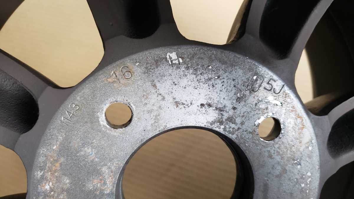 中古美品2本ワタナベ ホイール 10.5J -32? 15インチ Rタイプ PCD114.3 