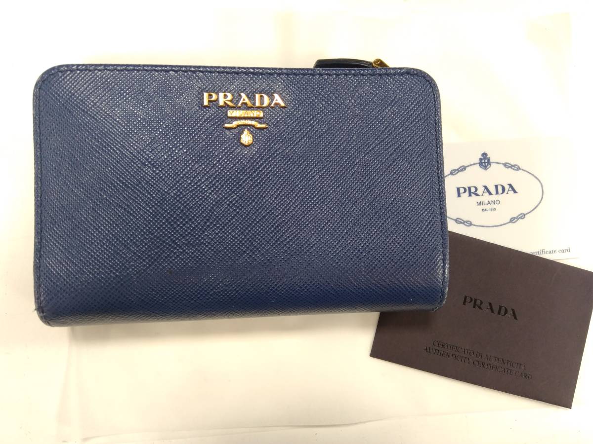 未使用・付属品完備】PRADA プラダ 名刺入れ カードケース 定期入れ