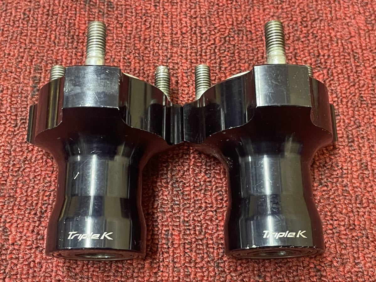 #XKA40 TripleK トリプルK フロント ホイール ハブ 17パイ 70mm