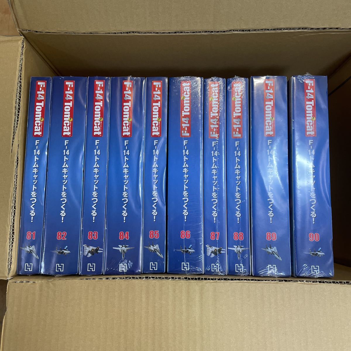 81〜90 号 アシェット 週刊 Tomcat トムキャット をつくる ダイキャストギミックモデル 新品 デアゴスティーニ ディアゴスティーニ