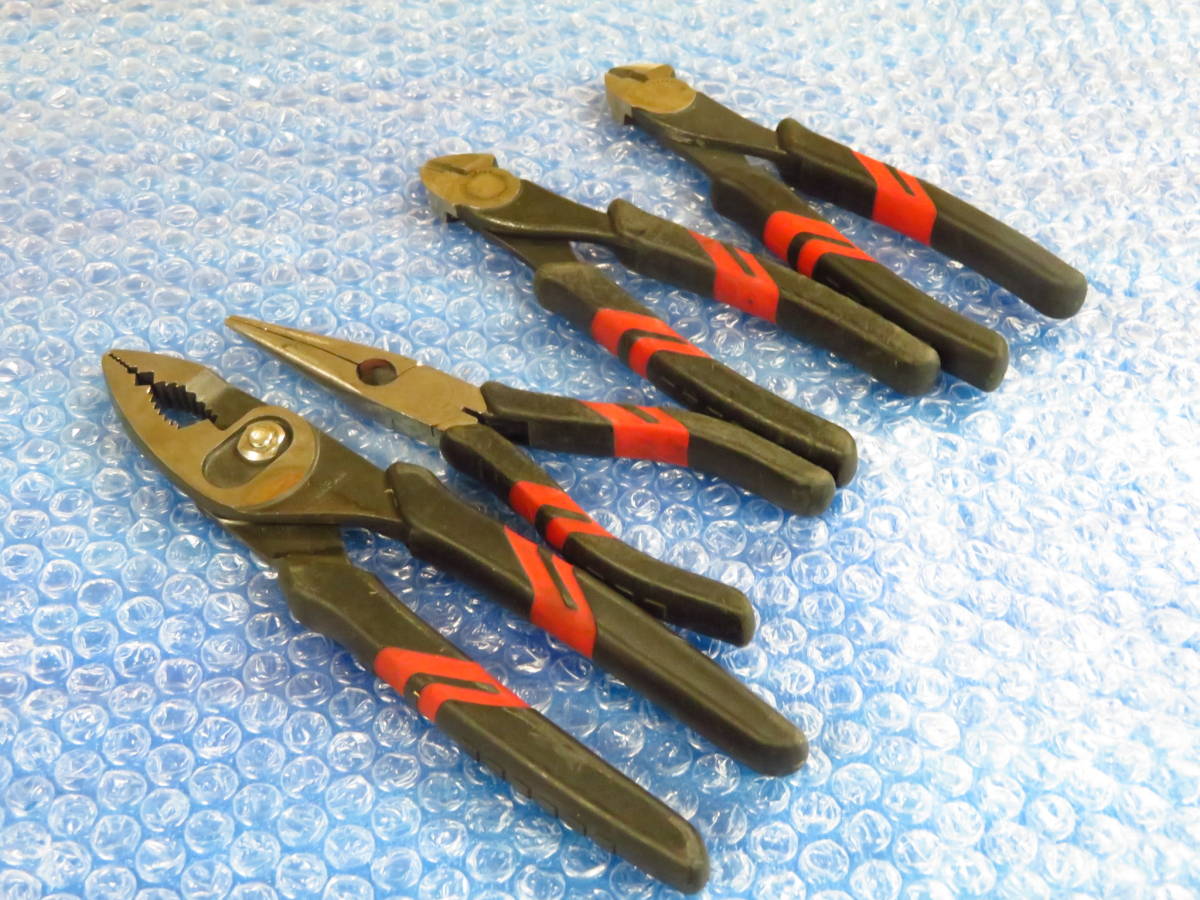 KTC コンビネーションプライヤー PJ-200 / ニッパー PSL-150 / PN1-150 管理5tr0208R 