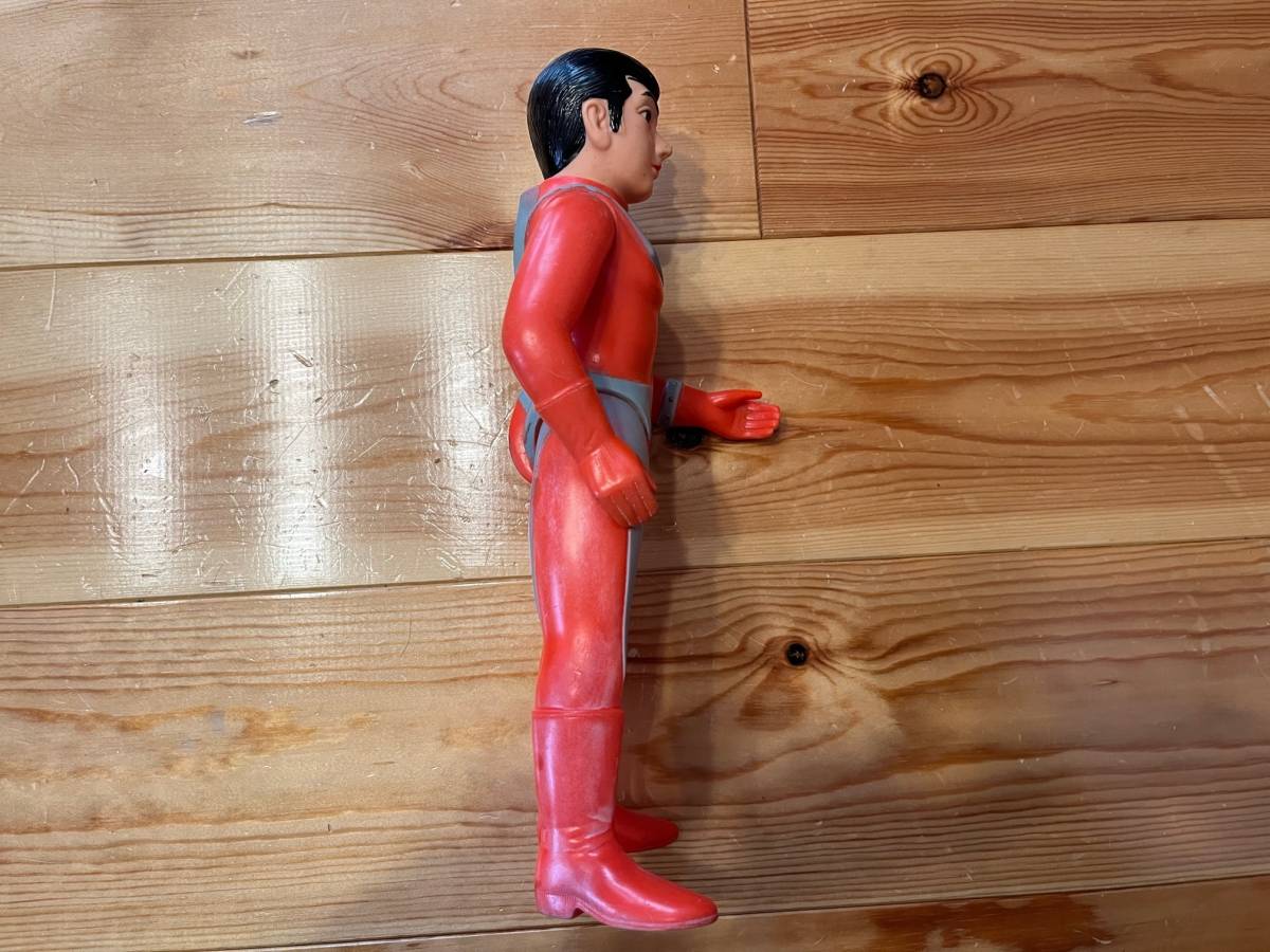 当時物 ブルマァク ウルトラマンタロウ マスク脱着 ソフビ 約30㎝ 円谷 