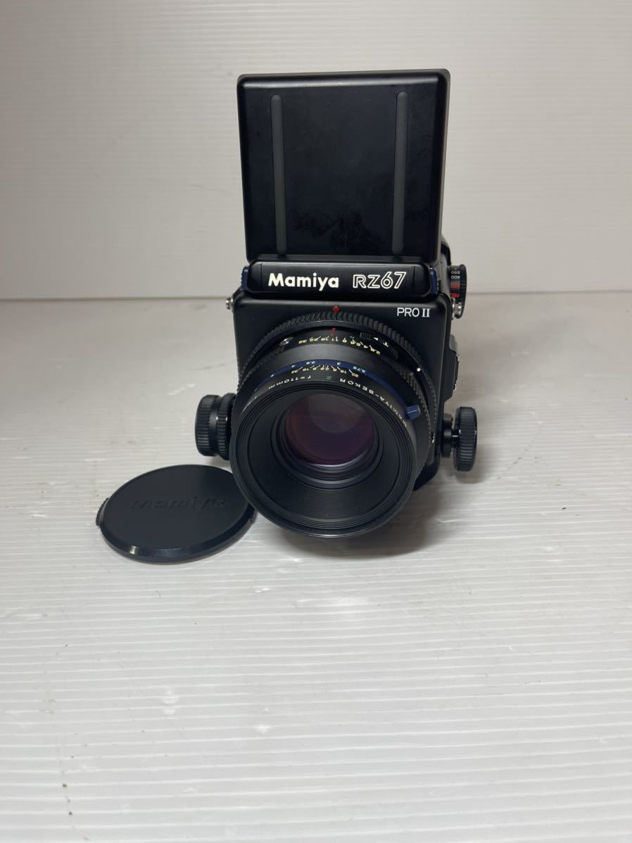 【美品】【防湿庫保管】Mamiya マミヤ RZ67 PROⅡ 中判 フィルムカメラ SEKOR Z 110mm F2.8 レンズ
