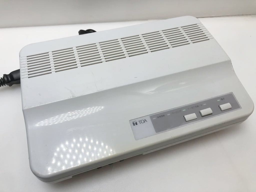 H2-1P8 TOA PAアンプ TA-130 壁掛付 通電確認済 30W 社内放送 構内放送 園内放送 校内放送 防犯対策 災害対策 町内会 隣組 セキュリティ