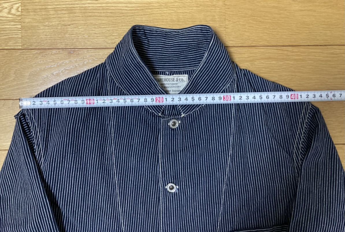 美品10周年記念 ウェアハウス Lot2005 カバーオール デニムジャケット