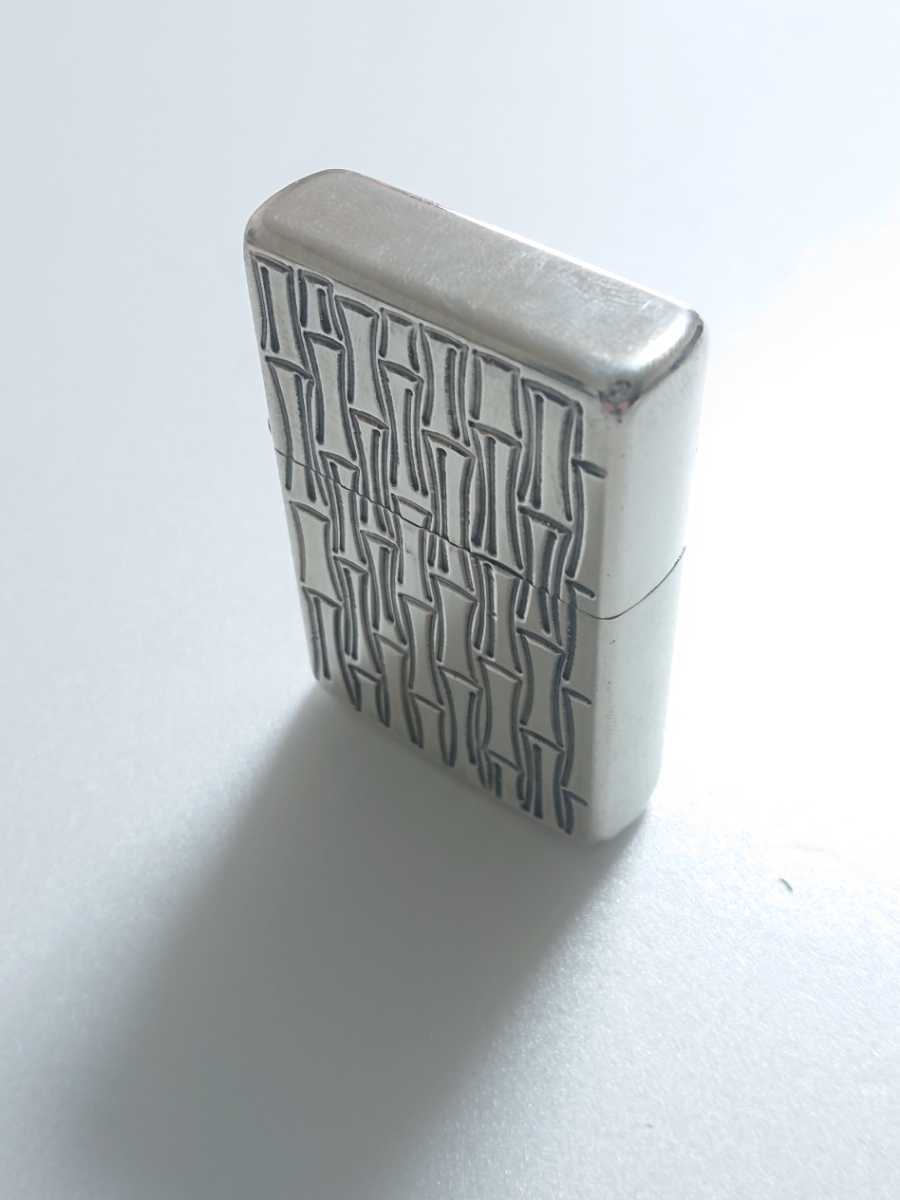 ZIPPO STERLING SILVER スターリングシルバー純銀 bamboo ZIPPO STERLING SILVER スターリングシルバー純銀 bamboo