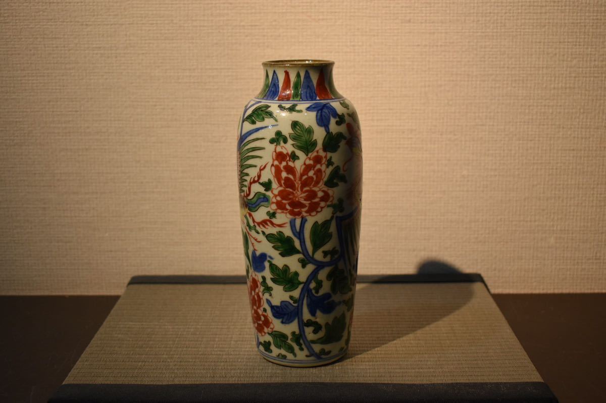有田焼花瓶 共箱付 古美術品 Yahoo!オークション - 「藤井朱明」伊万里、有田 (日本の陶磁) の 日本