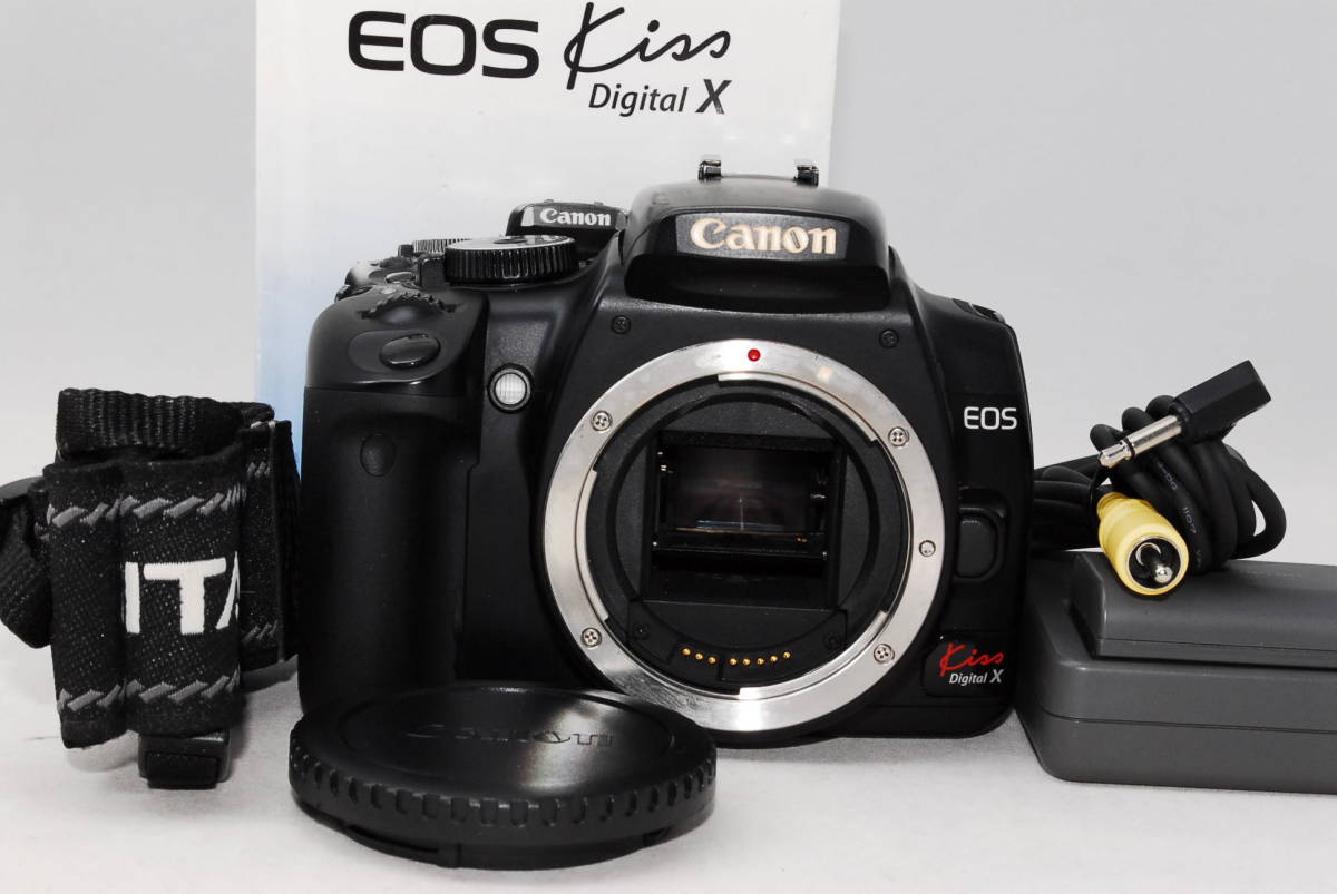 ☆実用中古・付属品充実☆Canon キャノンEOS Kiss Digital X 
