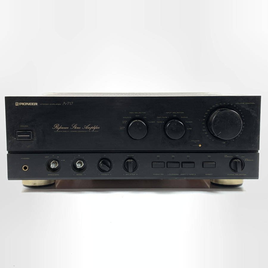 PIONEER A-717 プリメインアンプ 150W+150W/4◇現状品 【公式通販】