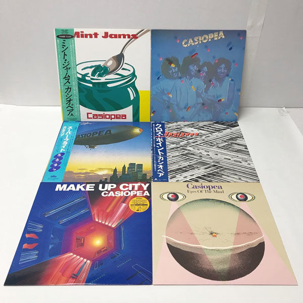 □ Casiopea カシオペア LPレコード LP盤 6枚セット (0990012029)