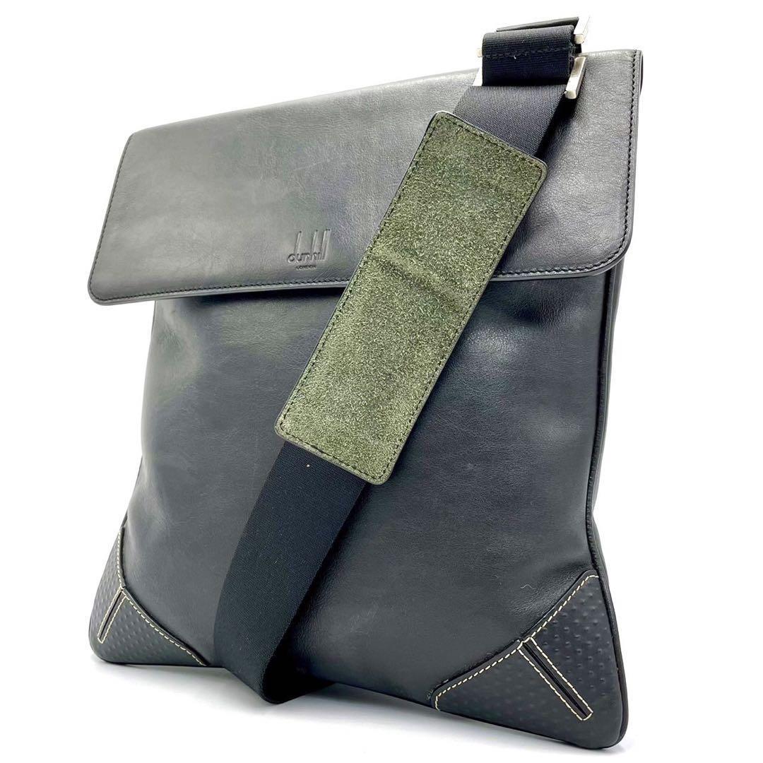 レディース 【極美品】dunhill メッセンジャー サコッシュ ショルダー 