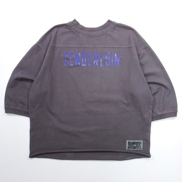 Tenderloin FOOTBALL SHT GREY XL テンダーロイン フットボールシャツ