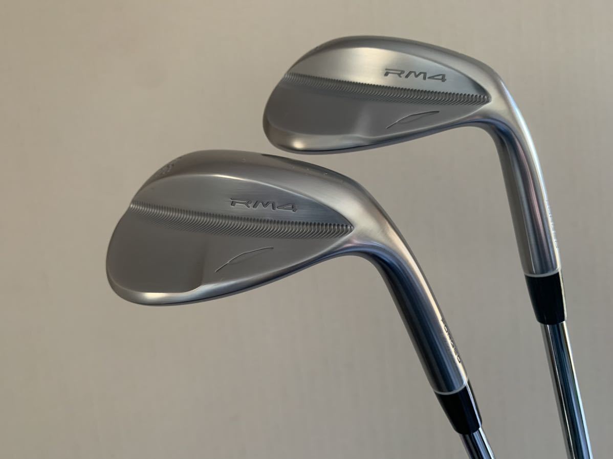 新品同様品 カスタム 2本セット★FOURTEEN RM-4 ウェッジ(52°/58°)★KBS HI-REV WEDGE★MCCプラス4装着