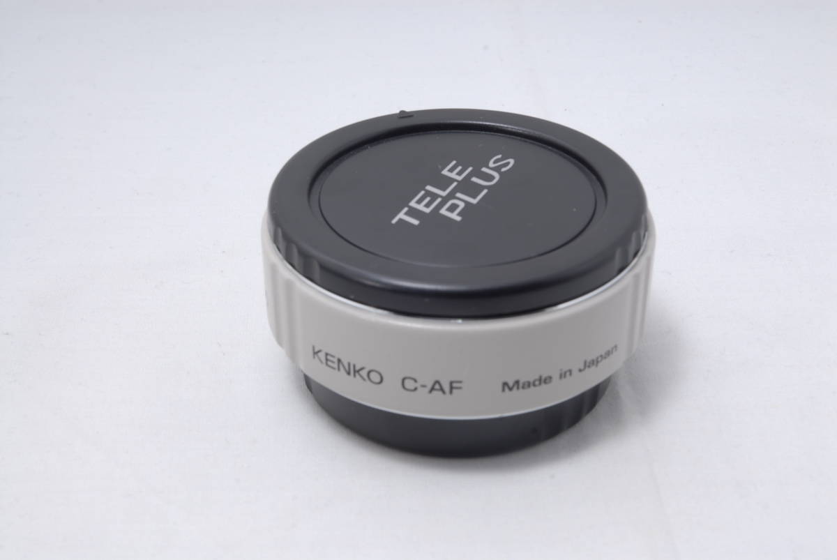 ★美品★ 即決 KENKO ケンコー C-AF 1.4X TELEPLUS テレプラス PRO 300 CANON用 キャノンマウント ホワイト（R5-055-3)